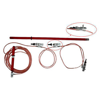 Заземление переносное ЗПЛ-15-3 (25мм) с 3-мя не съемными штангами